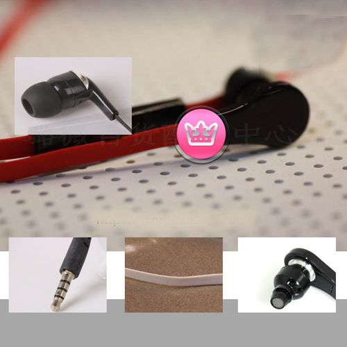 热卖产品 重低音耳机 手机语音耳机 面条线耳机 厂家批发海外爆款